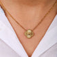 Aurelia 6 LuckyBloom Demi - Fine Anti - Tarnish Clover Pendant Neckpiece for Women - The Soul Jewellery