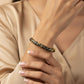 AURÉLIA AMORE LUXE 8™ Noir Aura Enamel Prosperity Demi fine Everyday Wear Kada Bangle for Women - The Soul Jewellery