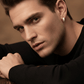 Aurelia GoldRadiance Luxe Demi - Fine CZ Anti - Tarnish Hoop Earrings for Men & Women - The Soul Jewellery
