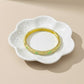 Aurelia 6 Leaf - Bloom 18K Yellow Gold plated Demi - Fine Anti - Tarnish Enamel Kada Bracelet for Women - The Soul Jewellery
