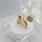 Adjustable Anti - Tarnish 18K Yellow Gold Plated Zoe Ring with Minimalist Design – Modern and Elegant - The Soul Jewellery