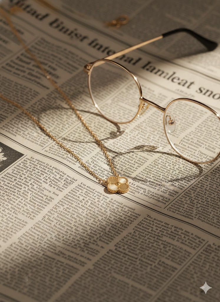 Aurelia 6 LuckyBloom Demi - Fine Anti - Tarnish Clover Pendant Neckpiece for Women - The Soul Jewellery