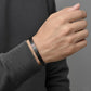 Urban Edge Aura 27™ Men’s Black Textured Bracelet – Premium Stainless Steel Anti - Tarnish Kada - The Soul Jewellery