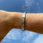 Men’s Roman Numeral Bracelet – Silver Stainless Steel Cuff | AntiTarnish Luxury Minimal Kada for Men - The Soul Jewellery