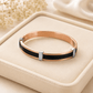 AMORE LUXE 6™ Rose Gold & Black Stainless Steel Anti-Tarnish Bracelet for Men | Waterproof Premium Kada - Soul Jewellery
