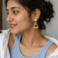 18 K Gold Plated Demi Fine Anti Tarnish MOP Studded Drop & Dangle Earrings for Women - The Soul Jewellery