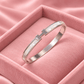 Silver-Tone Anti-Tarnish Stainless Steel Bracelets for Men & Women | Demi Fine Openable Bangles - Soul Jewellery