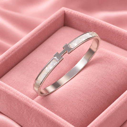 Silver-Tone Anti-Tarnish Stainless Steel Bracelets for Men & Women | Demi Fine Openable Bangles - Soul Jewellery