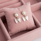 Ivory Flutter Aura 6™ Gold Plated Pearl Butterfly Drop Demi Fine Earrings for Women - The Soul Jewellery